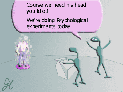 Cartoon - Psychology Experiment