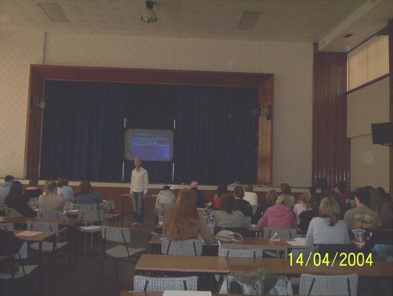 Jason and Students in the afternoon.