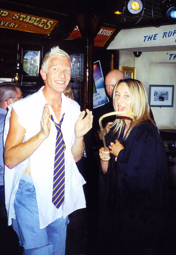 James Watt College's Psychology Department Old Skool Night held in Kilwinning, Ayrshire in June